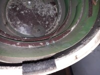 Vibratory bowl feeder vibrating bowl Ø 450 mm used B17290