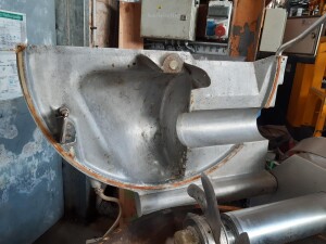 Meat cutter stainless steel RS-45 used B17292