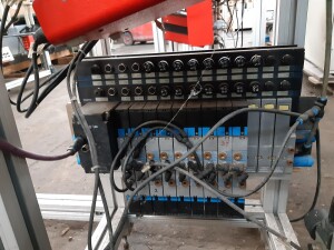 Vibratory bowl feeder vibrating bowl Ø 320 mm used B17297