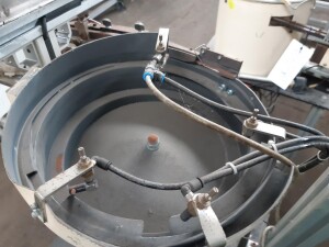 Vibratory bowl feeder vibrating bowl Ø 320 mm used B17297