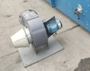 Fließbetttrockner ca. 3000 x 1150 x 1050 mm mit Lüfter gebraucht B17307