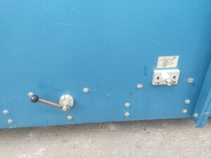 Fließbetttrockner ca. 3000 x 1150 x 1050 mm mit Lüfter gebraucht B17307
