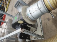 Fluidized bed dryer with 2 fans used B17308