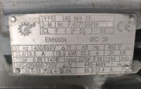 Geared motor 18.5 kW 20 rpm used B17311