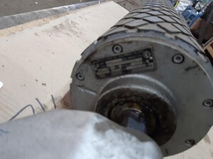 Drum motor 0.75 / 1.5 kW 700 mm used B17344