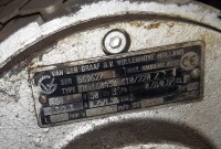 Drum motor 0.75 / 1.5 kW 700 mm used B17344