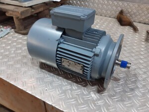 Electric motor with brake 1.1 kW 1400 rpm B5 unused B17355