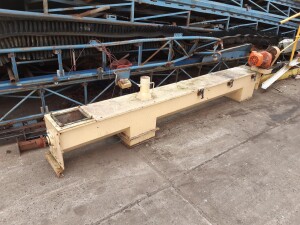 Trough auger 3 m 1.5 kW used B17360