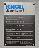 Gebrauchte Kühlmittelfilteranlage KNOLL FKA 2100