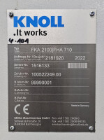 Gebrauchte Kühlmittelfilteranlage KNOLL FKA 2100