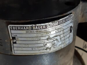 Getriebemotor mit Bremse 0,55 kW 42 U/min gebraucht B17371