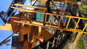 Vibro screening machine approx. 2.1 x 1 m used B17373