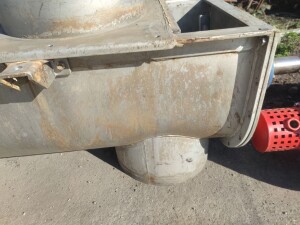 Trough auger 4.30 m stainless steel used K17391