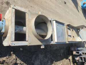 Trough auger 4.30 m stainless steel used K17391