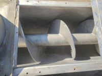Trough auger 4.30 m stainless steel used K17391