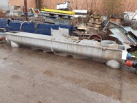 Trough auger 4.30 m stainless steel used K17391