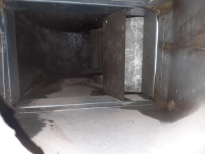 Centrifugal fan Centrifugal blower approx. 0.75 kW used B17413