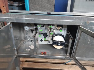 Weighing and labeling system stainless steel used B17435