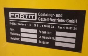 Glaslager Plattenlager ca. 12 x 15 m gebraucht B17436
