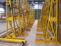 Glaslager Plattenlager ca. 12 x 15 m gebraucht B17436