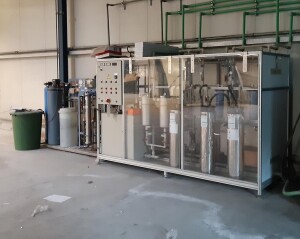 Water treatment and reverse osmosis system used B17441