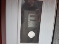 Site power distribution cabinet with meter 2x16A 1x32A used B17451