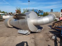 Zyklonabscheider Ø 1400 mm Edelstahl gebraucht B17462
