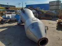 Zyklonabscheider Ø 1400 mm Edelstahl gebraucht B17462