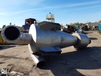 Zyklonabscheider Ø 1400 mm Edelstahl gebraucht B17462