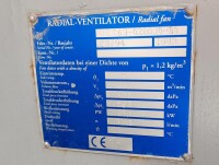 Radialventilator Radialgebläse 30 kW ca.12000 m³/h gebraucht B17464