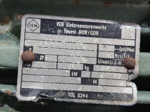 Getriebemotor 180 W 20 U/min B5 gebraucht B17486