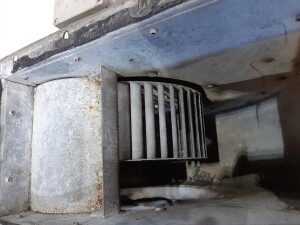 Radialventilator Radialgebläse 2 kW ca. 5000 m³/h gebraucht B17495