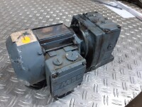 Gear motor 0.37 kW 88 rpm B3 used B17499