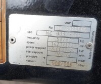 Vakuumpumpe 3 kW 96 m3h  gebraucht B17501