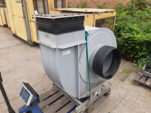 Radial fan Radial blower 5.5 kW approx. 9900 m³/h used B17628