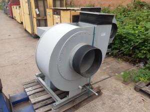 Radial fan Radial blower 4 kW approx. 4450 m³/h used B17629