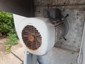 Radial fan Radial blower 4 kW approx. 4450 m³/h used B17629