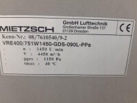 Radial fan Radial blower 4 kW approx. 4450 m³/h used B17629