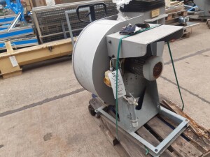 Radial fan Radial blower 1.5 kW approx. 3000 m³/h used B17630