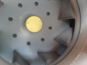 Radial fan Radial blower 1.5 kW approx. 3000 m³/h used B17630