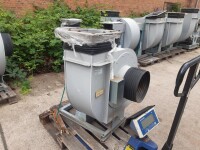 Radial fan Radial blower 1.5 kW approx. 3000 m³/h used B17630