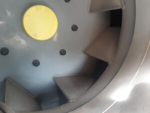 Radial fan Radial blower 1.5 kW approx. 3000 m³/h used B176231