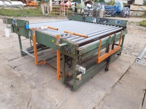 Roller conveyor approx. 2 x 2.5 m, used B17671