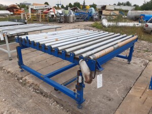 Roller conveyor approx. 2.5 x 2.3 m, used B17673