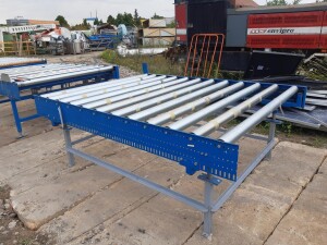 Roller conveyor approx. 2 x 2.3 m, used B17675