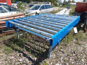 Roller conveyor approx. 1.7 x 2.3 m, used B17681