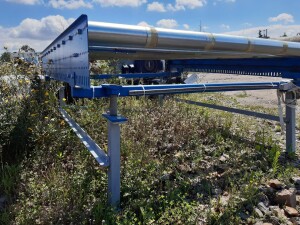 Roller conveyor approx. 1.7 x 2.3 m, used B17681