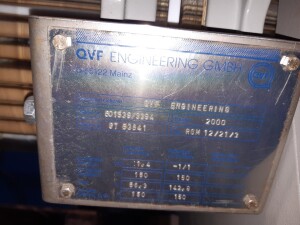 Used glass heat exchanger condenser  B17699