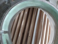 Used glass heat exchanger condenser  B17699