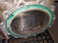 Pneumatic slide valve � 300 mm, used B17704